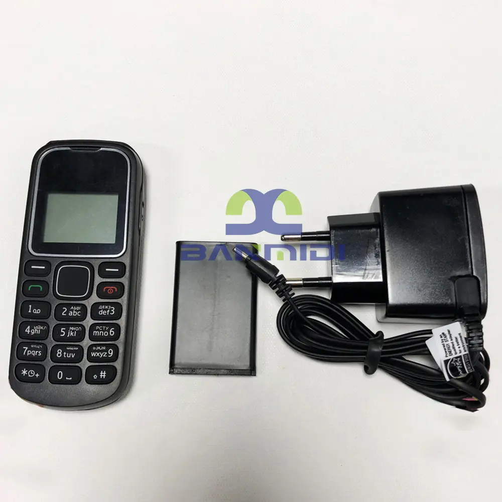 Original 1280 Mobile Phone 2G GSM 900/1800 Unlocked Mobile Cell Phone Arabic Russian Hebrew Keyboard No Network in North America
