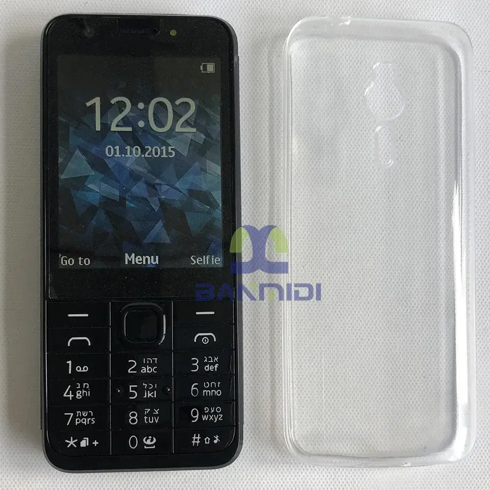 Original 230 Dual Sim Version GSM 900/1800 Unlocked Mobile Cell Phone Hebrew Arabic Russian Keyboard. Can't Use in North America