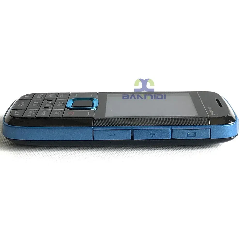 Original 2G GSM Unlocked 5130 XpressMusic Mobile Cell Phone Russian Hebrew Arabic Keyboard Made in Finland on 2009 Year