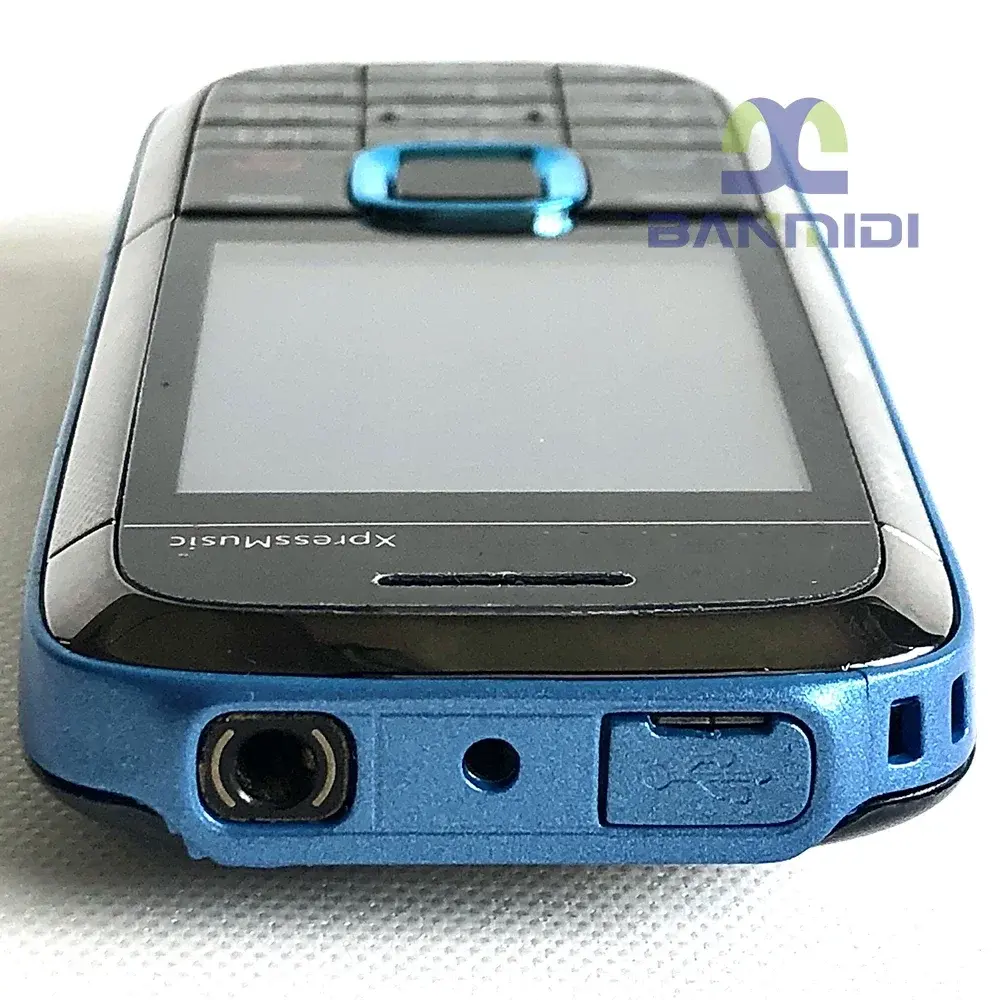 Original 2G GSM Unlocked 5130 XpressMusic Mobile Cell Phone Russian Hebrew Arabic Keyboard Made in Finland on 2009 Year