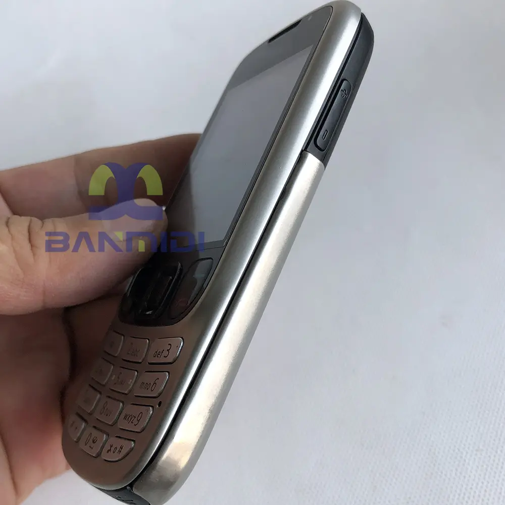 Original 6303 Classic 6303c GSM 2G Mobile Cell Phone 3MP Cellphone Russian Hebrew Arabic Keyboard Made in Finland on 2009