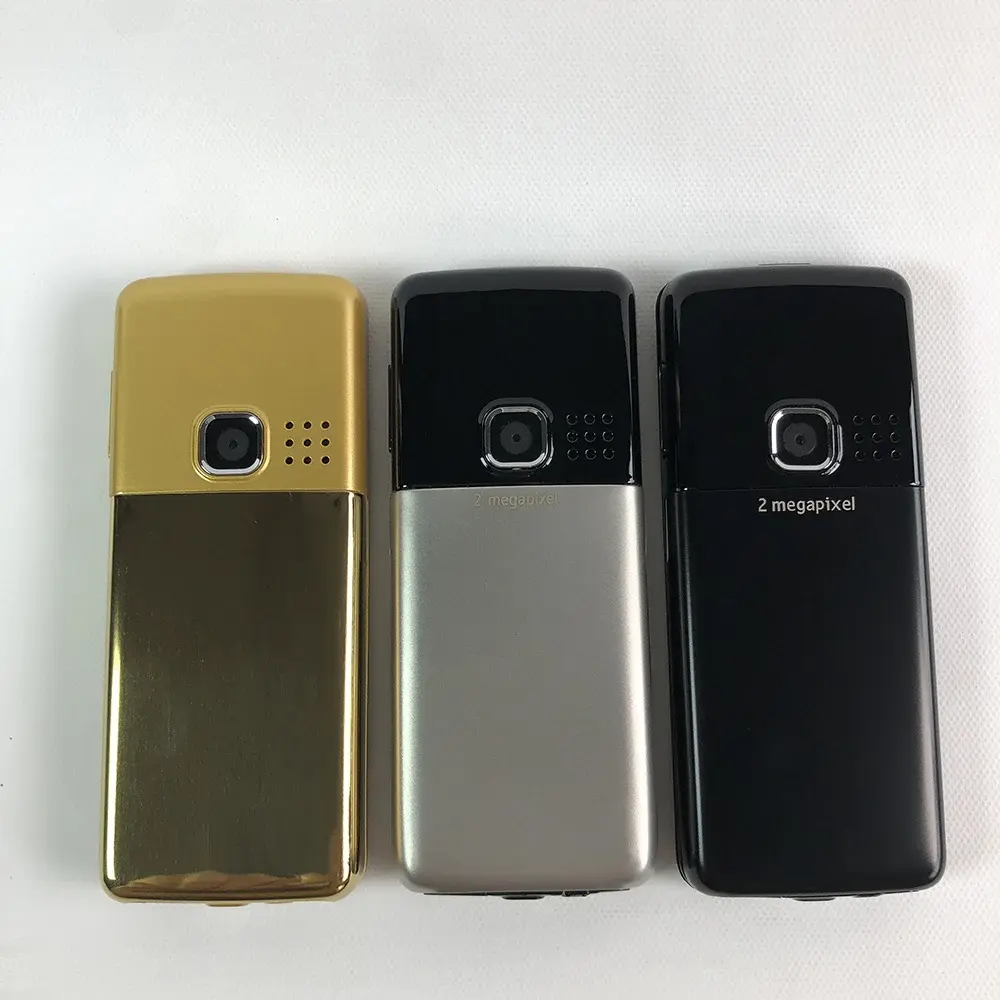 Original 6300 GSM 2G Mobile Cell Phone Russian & Arabic & Hebrew & English Keyboard Bluetooth Used CellPhone Made On 2007 Year