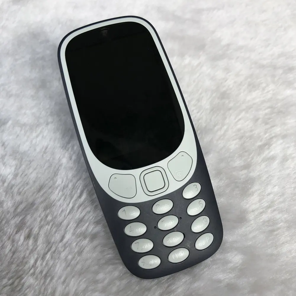 Original 3310 Dual-SIM 2017 Version Used Mobile Cell Phone Unlocked 2G GSM 900/1800. Not Working in North America. More Keyboard