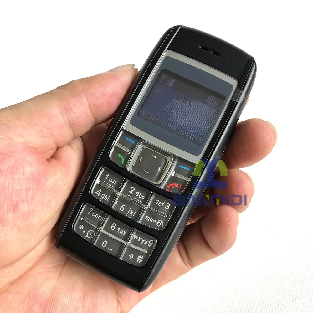 Original 1600 Mobile Cell Phone 2G GSM 900/1800 Unlocked Phone English Arabic Keyboard Made in Finland on 2005