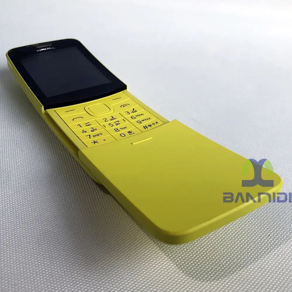 8110 4G LTE Dual-SIM Mobile Cell Phone Banana Original Unlocked Sim Free WIFI GPS 4GB+512MB Slide KaiOS Smartphone 2018 Version