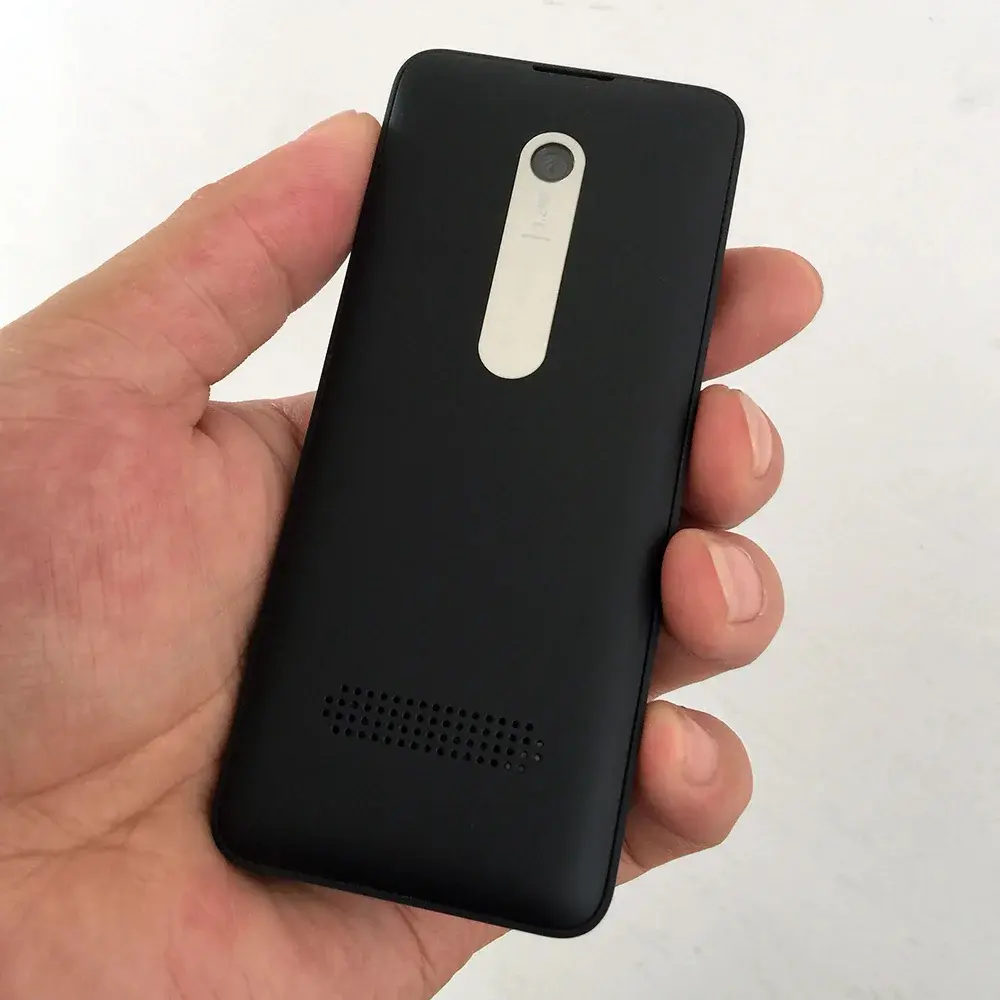 Original Used 301 Mobile Cell Phone 3MP Unlocked 3G 2G GSM 850/900/1800/1900 Single/Dual Sim Card. Made in Finland On 2013 Year