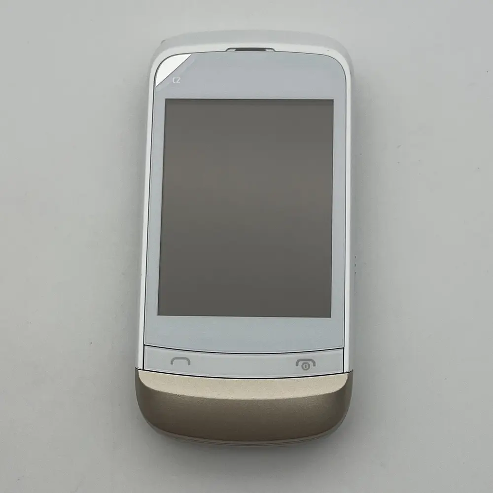 Original C2-02 Slider GSM 2G Mobile Cell Phone 2.6" 2MP Unlocked Cellphone Made in Finland on 2011.English Keyboard Only.