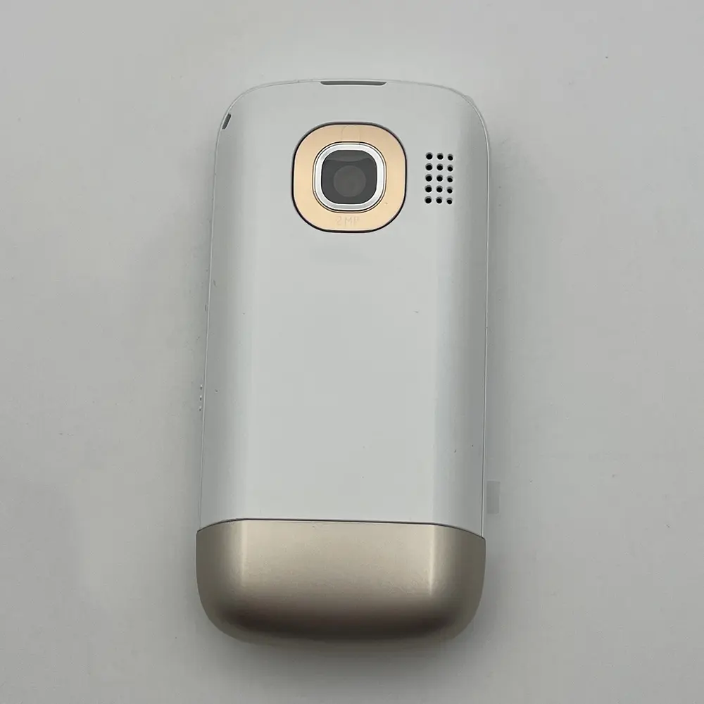 Original C2-02 Slider GSM 2G Mobile Cell Phone 2.6" 2MP Unlocked Cellphone Made in Finland on 2011.English Keyboard Only.