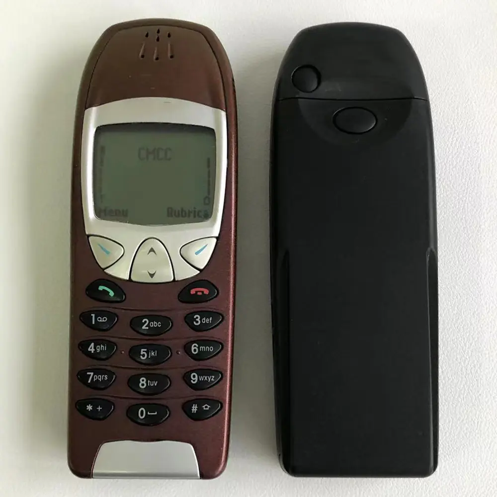 Used Original 6210 Mobile Cell Phone 2G GSM 900/1800 Cellphone Unlocked Not Working in North America. 23 Years Old Used Phone