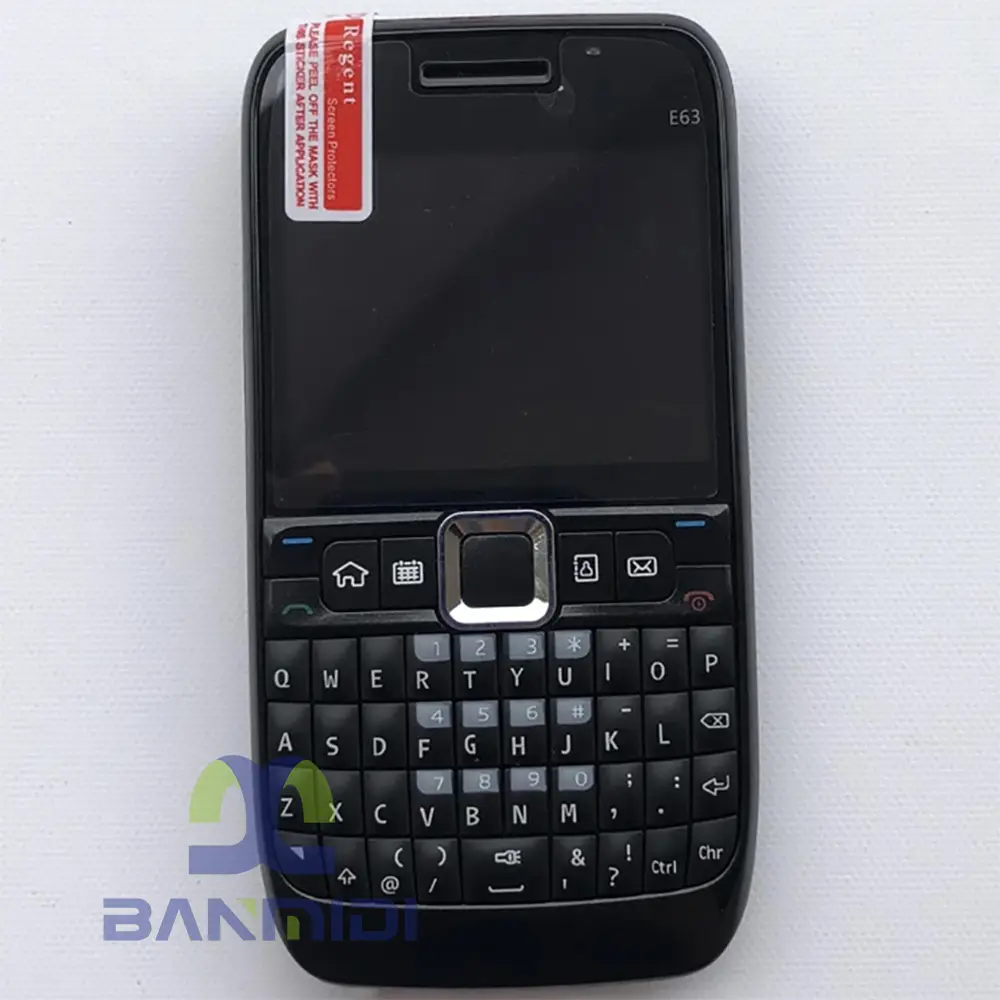 Original E63 Mobile Cell Phone GSM 3G Wifi 2MP Unlocked Cellphone QWERTY Russian Arabic Keyboard. Made in Finland 15 Years Old
