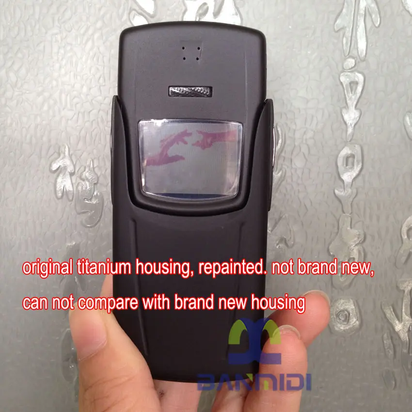 8910i Titanium Original Mobile Cell Phone 2G GSM 900/1800 Unlocked Cellphone Not Working in America & Australia, Made in Finland