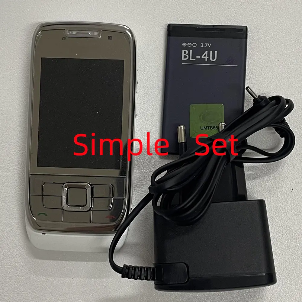 Original E66 Mobile Cell Phone 2G 3G Unlocked Symbian OS Smartphone Hebrew Arabic Russian Keyboard. Made in Finland on 2008 Year