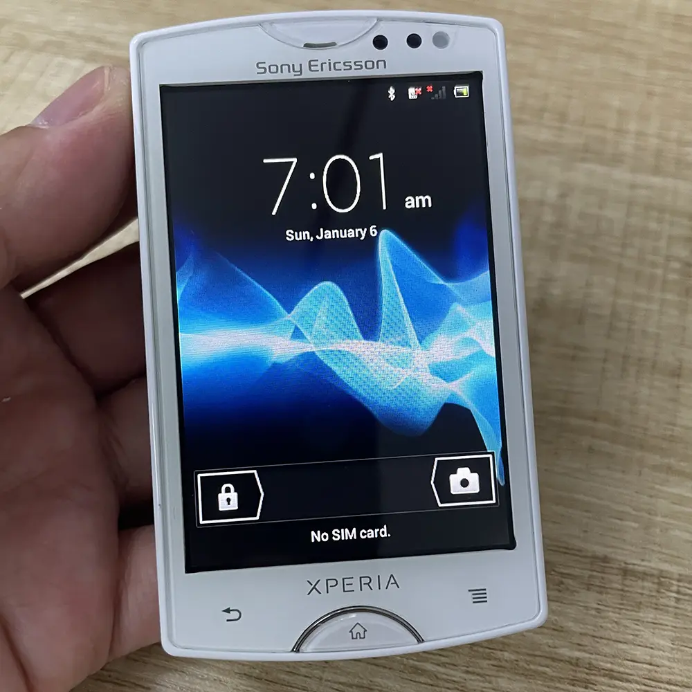 Sony Ericsson Xperia mini ST15i Original Unlocked Mobile Cell Phone GSM 2G 3G WIFI 3MP Camera CellPhone Support Android 4