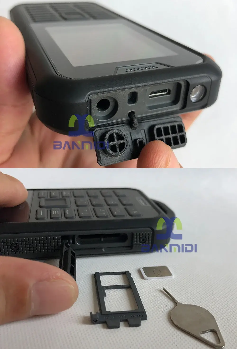 Original 800 Tough Dual-Sim 4GB LTE Mobile Cell Phone 2.4"  KaiOS WhatsApp Working Unlocked Cellphone