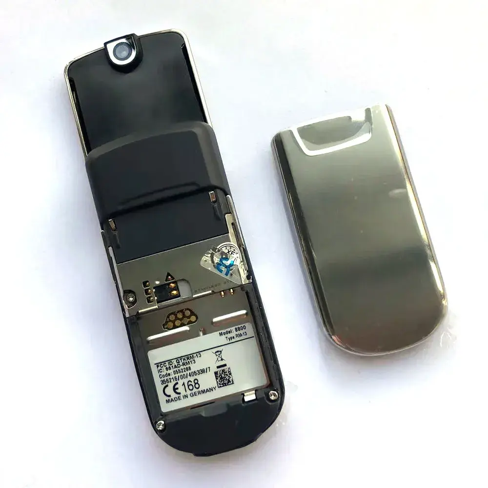 Original Unlocked 8800 Classic Used Mobile Cell Phone GSM Tri-band Cellphone Arabic Russian Hebrew Keyboard.Made in Germany.