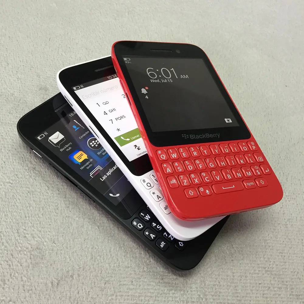 Blackberry Q5 Unlocked Original 2GB RAM 8GB ROM GSM 4G LTE Mobile Cell Phone 5MP Camera WIFI QWERTY English Arabic Keyboard