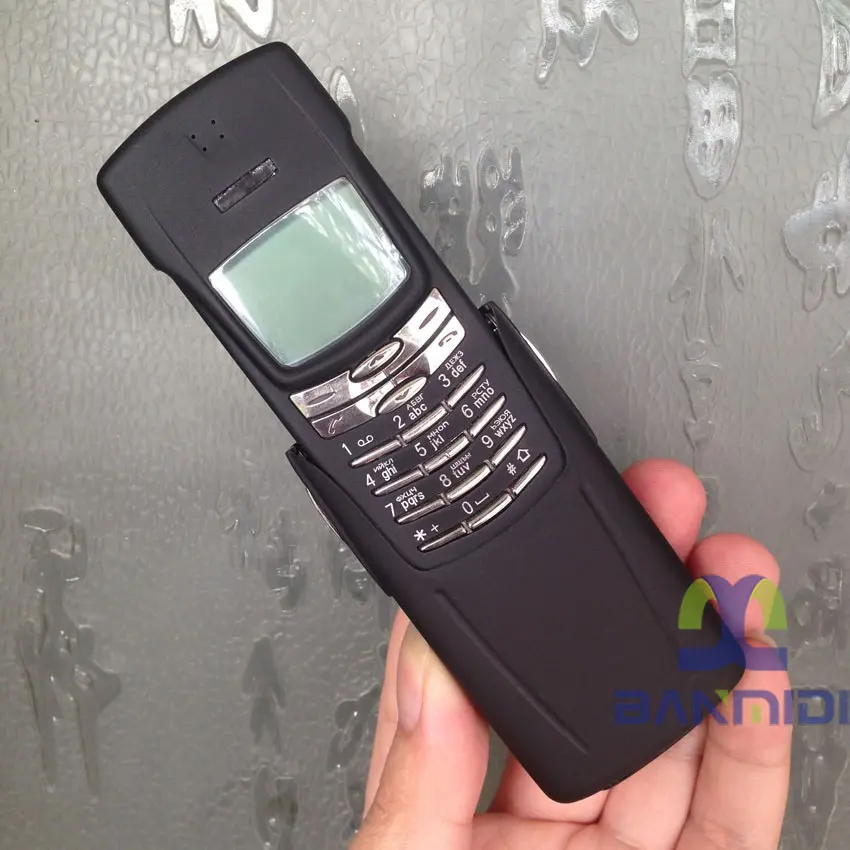 8910 Titanium Original Used Mobile Cell Phone GSM 900/1800 Unlocked Cellphone. Not Working in America & Australia, Made on 2002