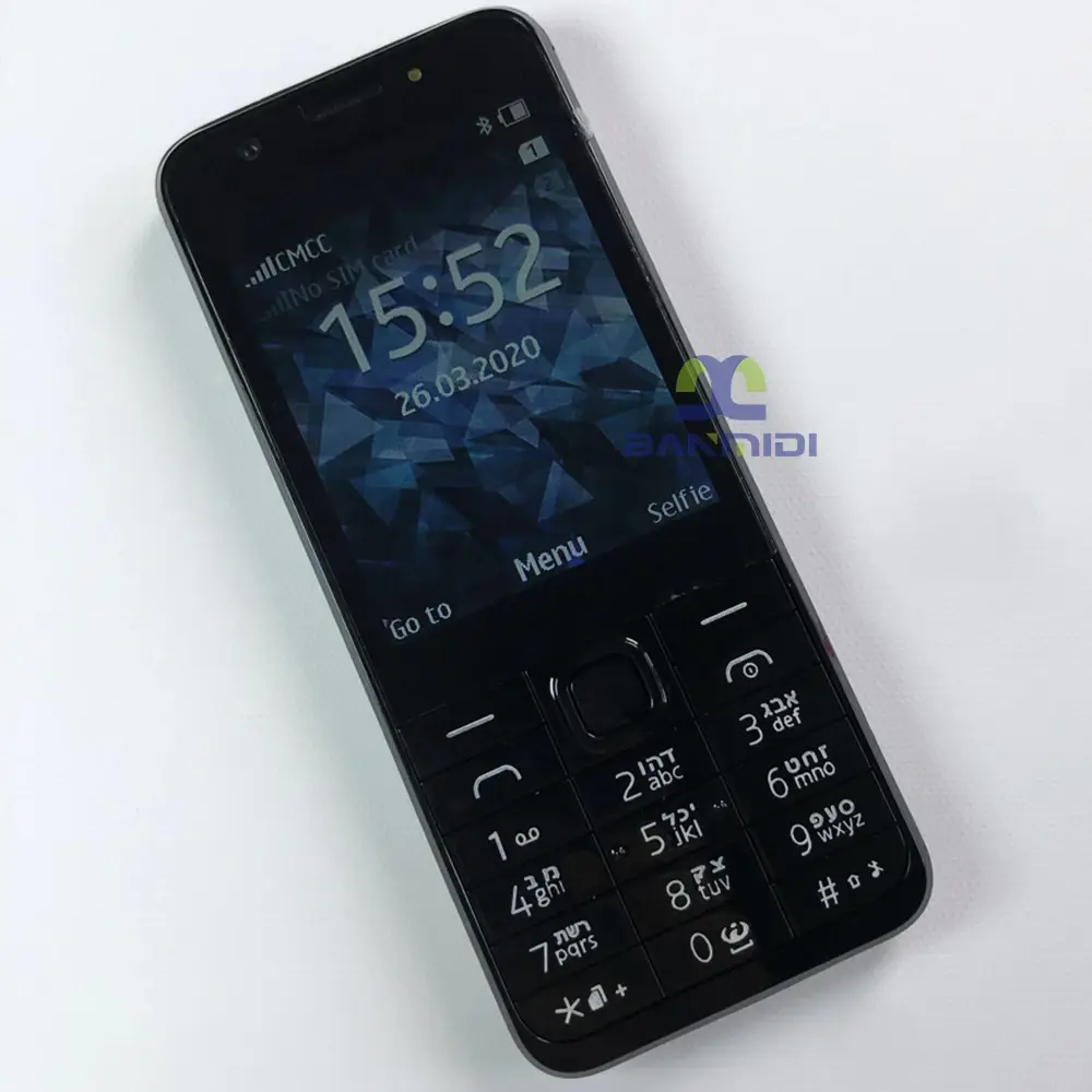 Original Unlocked 230 Dual Sim Version GSM 900/1800 Mobile Cell Phone Arabic Russian Hebrew Keyboard.No Network in North America