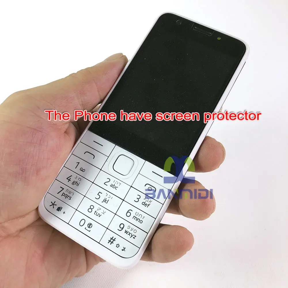 Original Unlocked 230 Dual Sim Version GSM 900/1800 Mobile Cell Phone Arabic Russian Hebrew Keyboard.No Network in North America