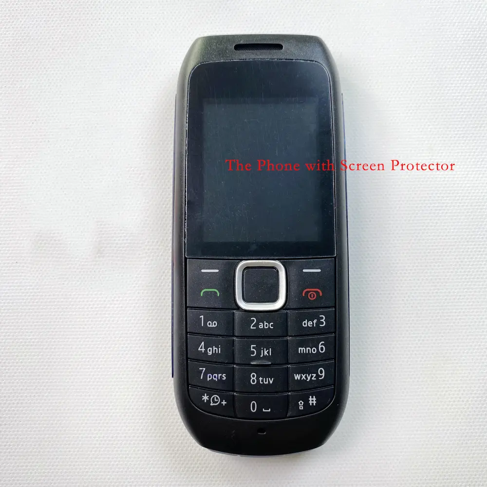 Original 1616 Mobile Cell Phone Cheap CellPhone Unlocked GSM 900/1800. Not Network in North America Made in Finland on 2010 Year