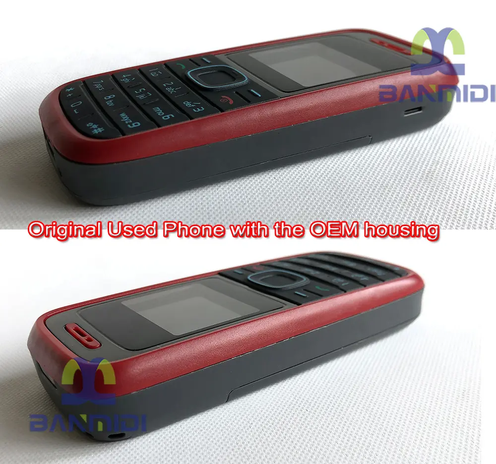 Original 1208 Mobile Cell Phone 2G GSM 900/1800 Unlocked Cellphone. Made in Finland on 2007 Year. No Network in North America