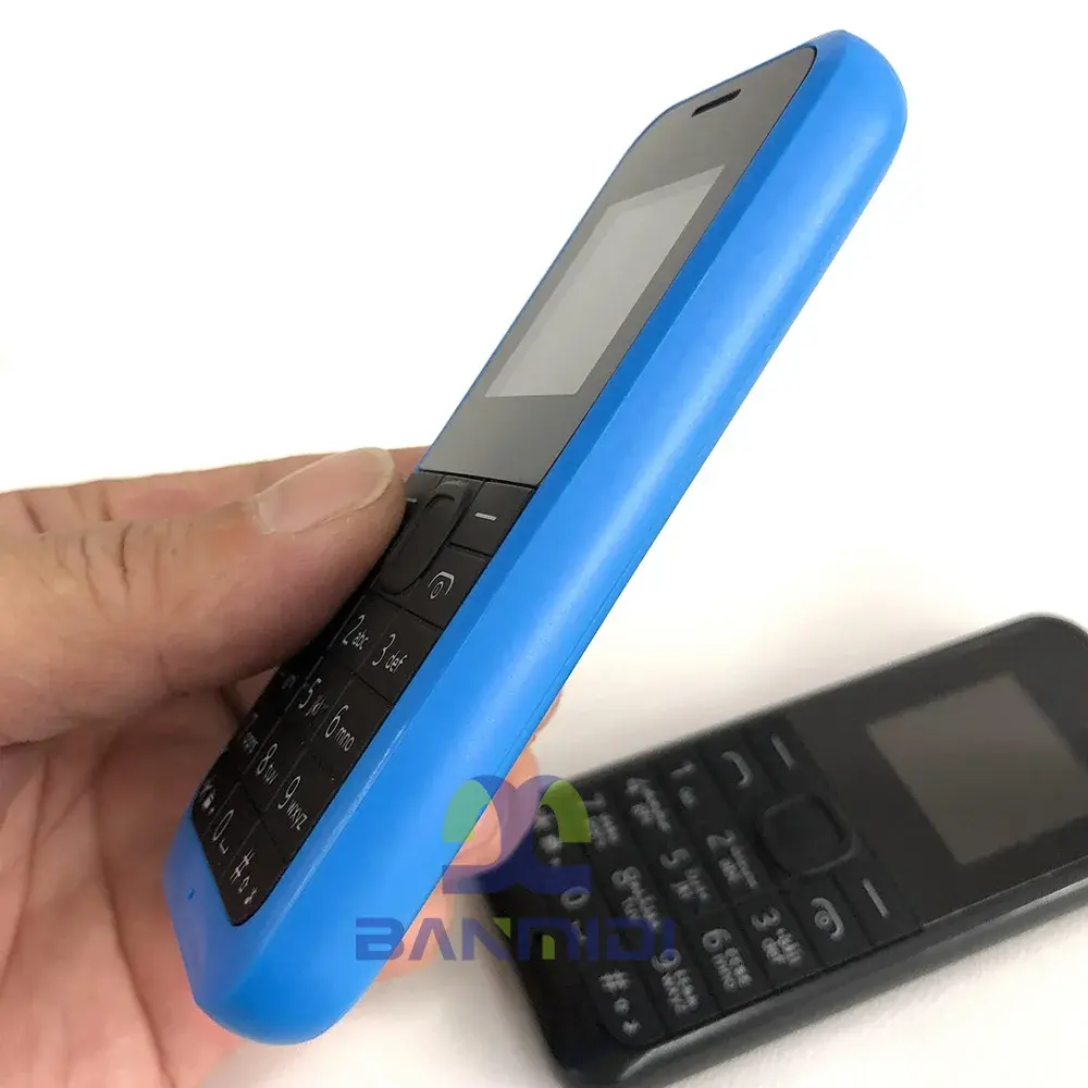 Original 105 Dual Sim Good Quality 2G GSM 900/1800 Unlocked Mobile Cell Phone & No Hebrew Menu. No Network in North America