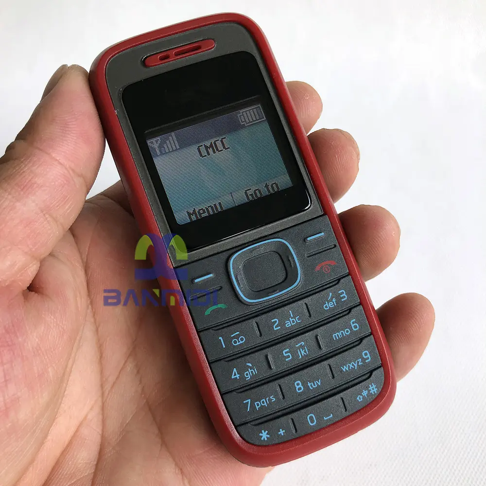 Original 1208 Mobile Cell Phone 2G GSM 900/1800 Unlocked Cellphone. Made in Finland on 2007 Year. No Network in North America