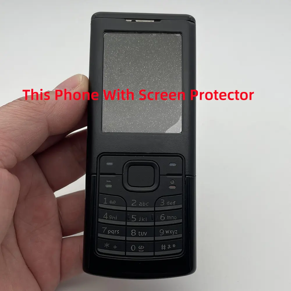 Original 6500C 6500 classic GSM 2G 3G Mobile Cell Phone 2.0" 2MP Unlocked Cellphone.Arabic Keyboard Only.