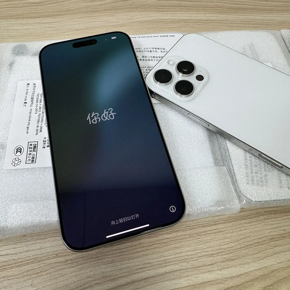 Original Apple iPhone 16 Pro Max Smartphone 256GB 512GB iOS 18 6.9" Super Retina XDR OLED 48MP Triple 16PM 5G Modile Phone