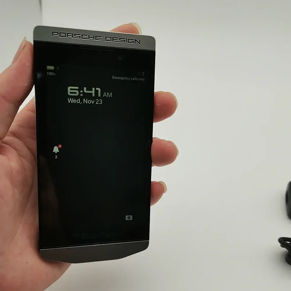 Original BlackBerry Porsche Design P'9982 Cellphone 4G LTE Unlocked 64GB 2GB RAM 12MP 4.2 inch Brand New P 9982 Mobile Phone
