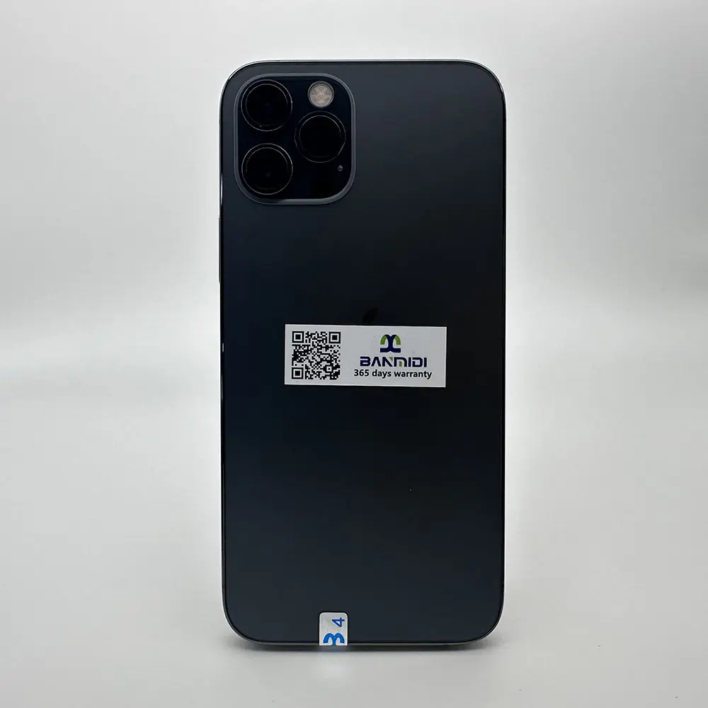 100% Original iPhone 12 Pro 6.1" & 6.7" iPhone 12 Pro Max Smartphone Unlocked 128GB/256GB ROM IOS A14 Face ID 5G Cellphone