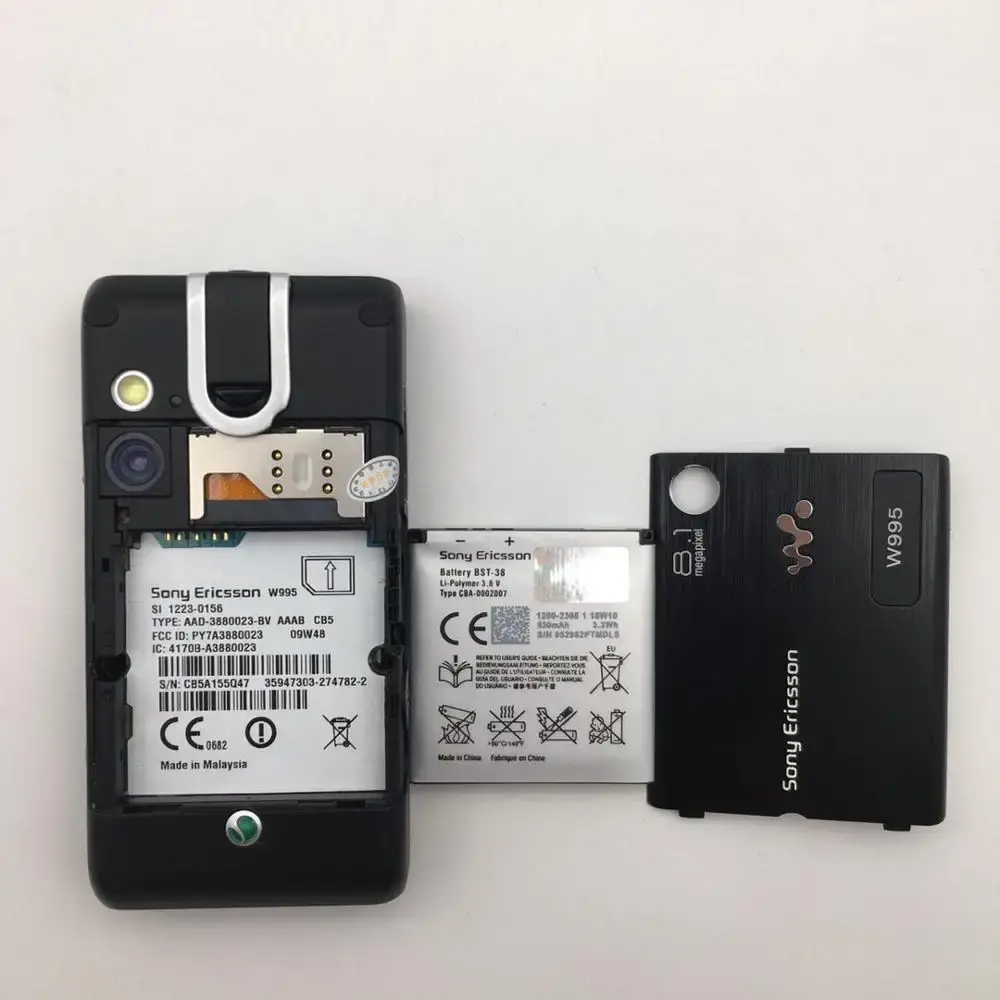 Sony Ericsson W995 Mobile Phone Slider Music phone 3G WIFI GPS Phone