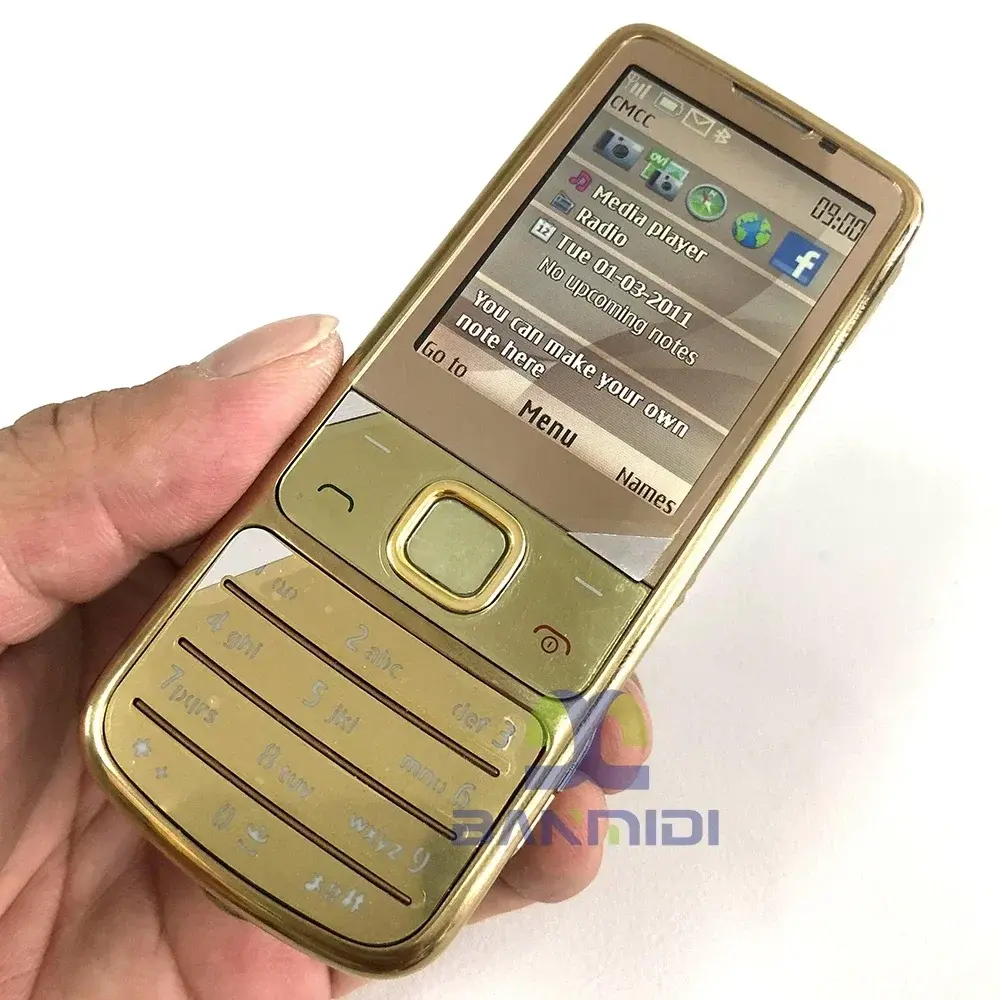 Original Unlocked 6700C 6700 classic Mobile Cell Phone 3G GSM 5MP Arabic Russian Hebrew Keyboard