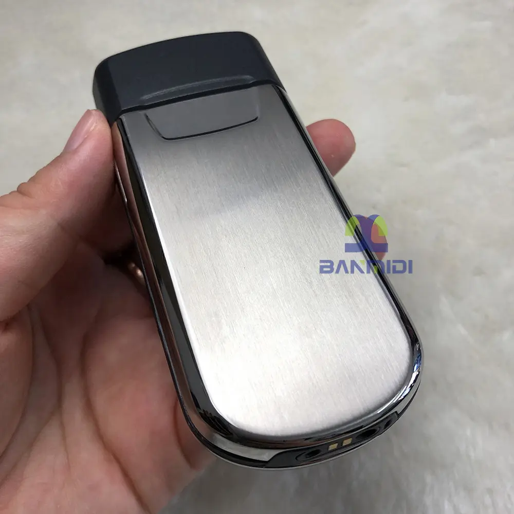 100% Full Original 8800 Classic Used Mobile Cell Phone 2G Tri-Bands GSM 900/1800/1900 Unlocked Silver Made in Germany Or Finland