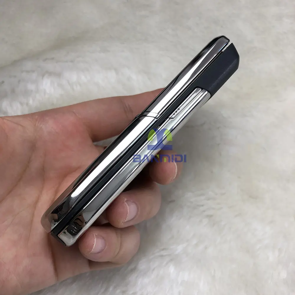 100% Full Original 8800 Classic Used Mobile Cell Phone 2G Tri-Bands GSM 900/1800/1900 Unlocked Silver Made in Germany Or Finland