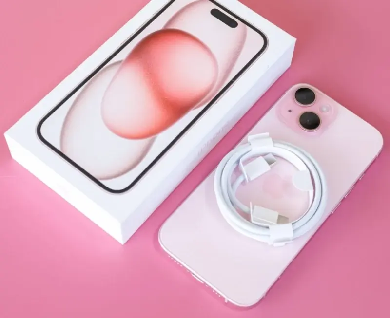 Original iPhone 15 Dual eSIM Phone 6.1" Genuine Super Retina XDR OLED 128/256GB ROM 6GB RAM Face ID NFC A16 5G Cell Phone