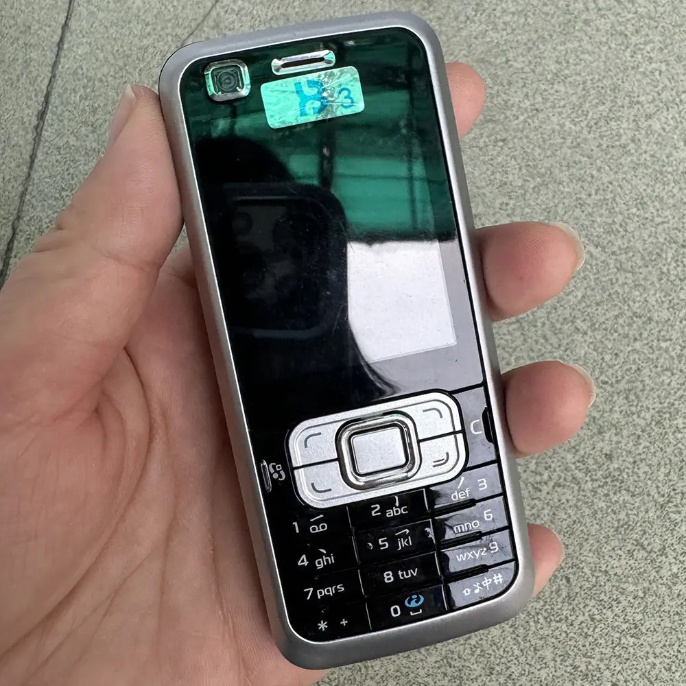 Original Unlocked 6120 Classic Loudspeaker Bluetooth Mobile Phone Russian Arabic Hebrew Keyboard Made in Finland 6120c Cellphone