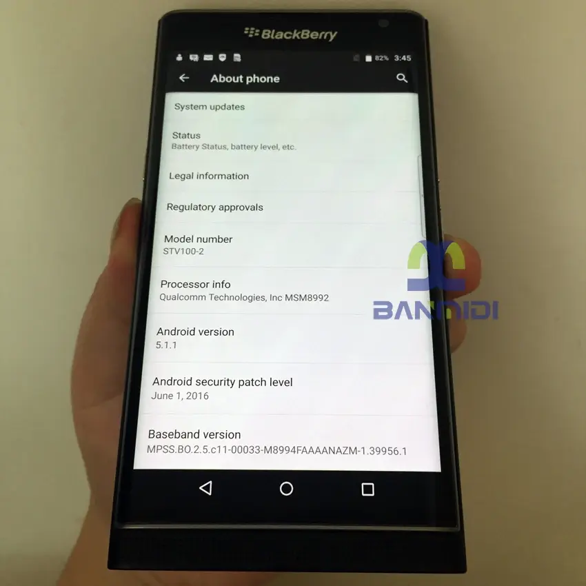 BlackBerry Priv Unlocked Original Mobile Cell Phone 5.4' AMOLED Cellphone 3GB RAM 32GB ROM 18MP Camera Slider Smartphone Android