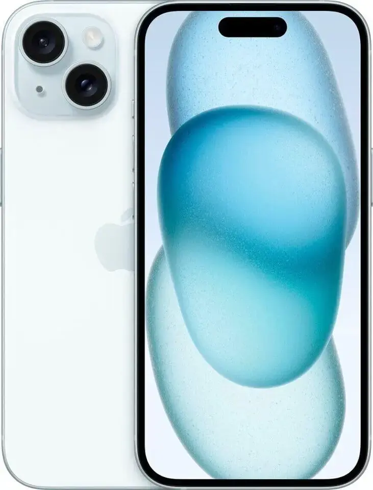 iPhone 15 Phone 6.1" Dual eSIM Genuine Super Retina XDR OLED 128/256/512GB ROM 6GB RAM Face ID NFC A16 5G Original Cell Phone