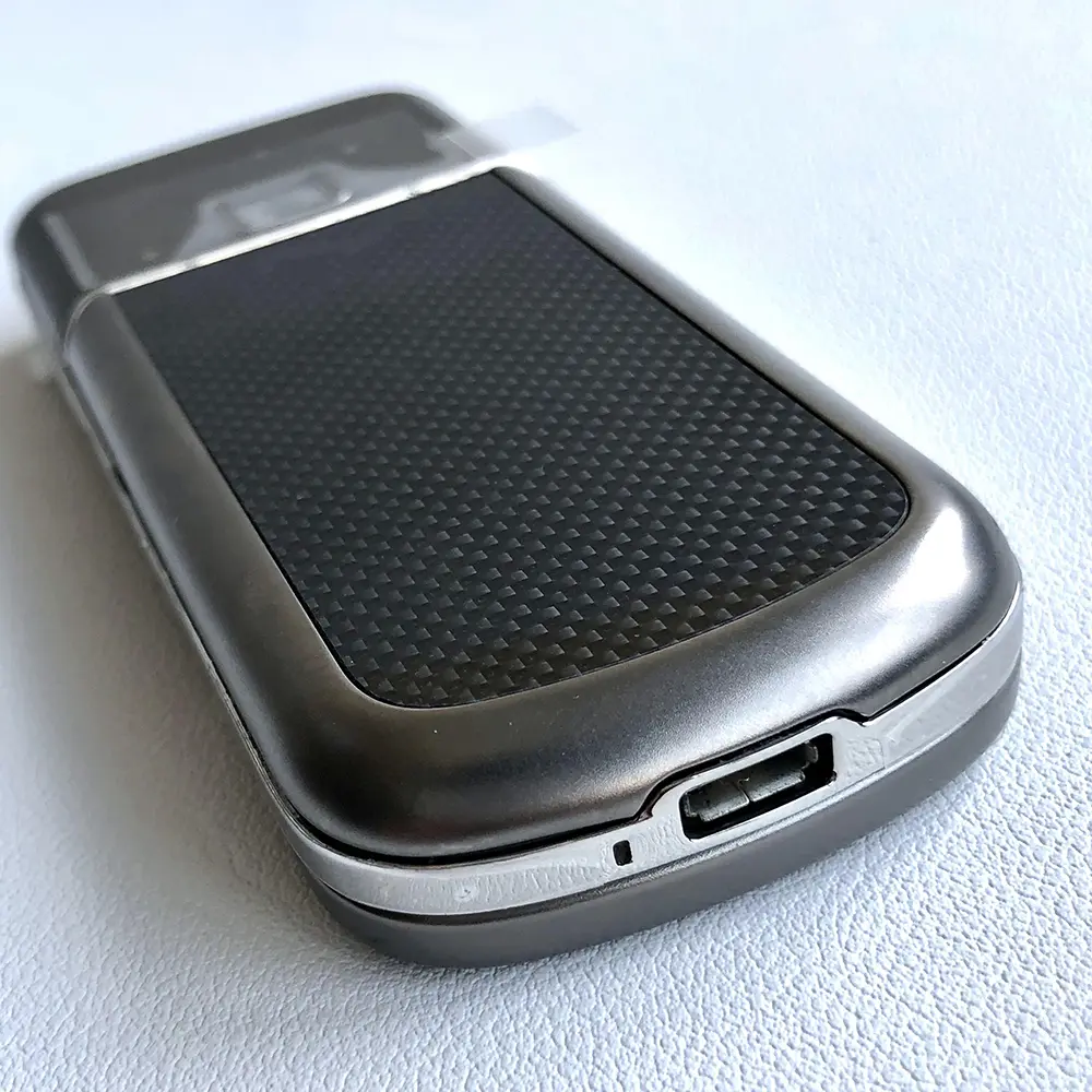 Original 8800 Carbon Arte Mobile Cell Phone Unlocked GSM 2G 3G Camera Bluetooth English Keyboard Only