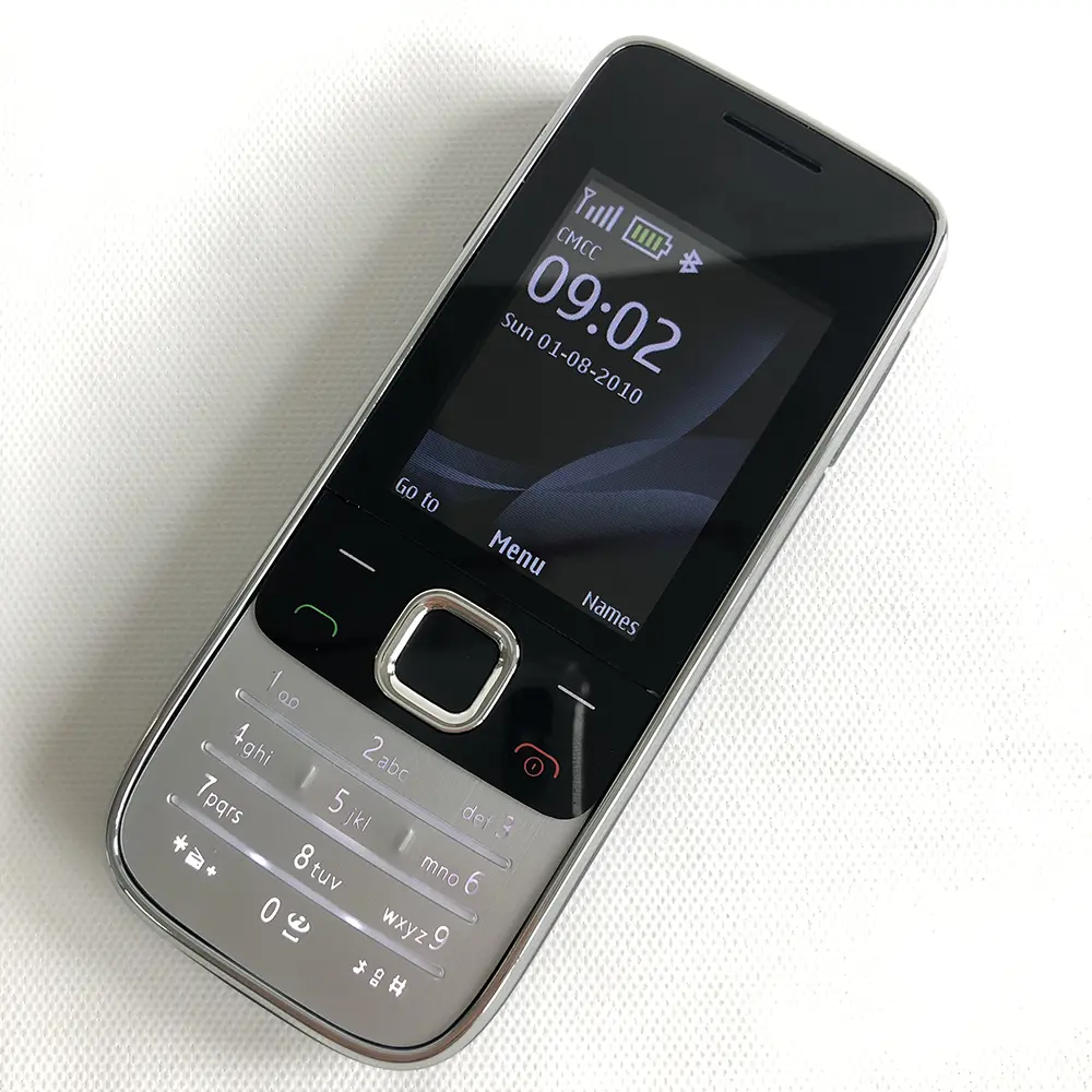 Original Unlocked 2730c 2730 Classic Mobile Cell Phone 2G 3G Cheap Cellphone 2MP Arabic Russian Keyboard Made in Finland on 2009