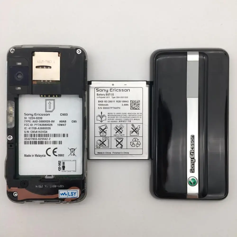 Sony Ericsson C903 Original Unlocked C903 Mobile Phone GPS 5MP Camera  3G Cell Phone