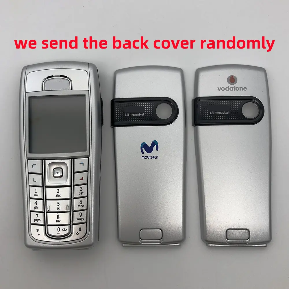 Original 6230i Old Mobile Cell Phone 2G GSM 900/1800/1900 Unlocked English Arabic Russian Keyboard Made in Finland on 2005 Year