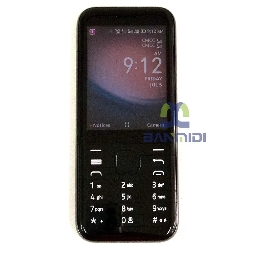 Original 8000 4G LTE Mobile Cell Phone Dual-Sim 2.8" KaiOS Wifi 1500mAh Unlocked Cellphone Russian Hebrew Arabic Keyboard