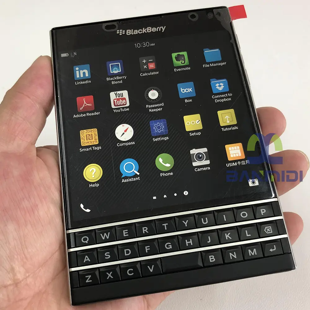 BlackBerry Passport Q30 Cellphone 2G 3G 4G LTE Mobile Cell Phone Quad core 3GB RAM 32GB ROM 13MP Original Unlocked BlackBerry OS