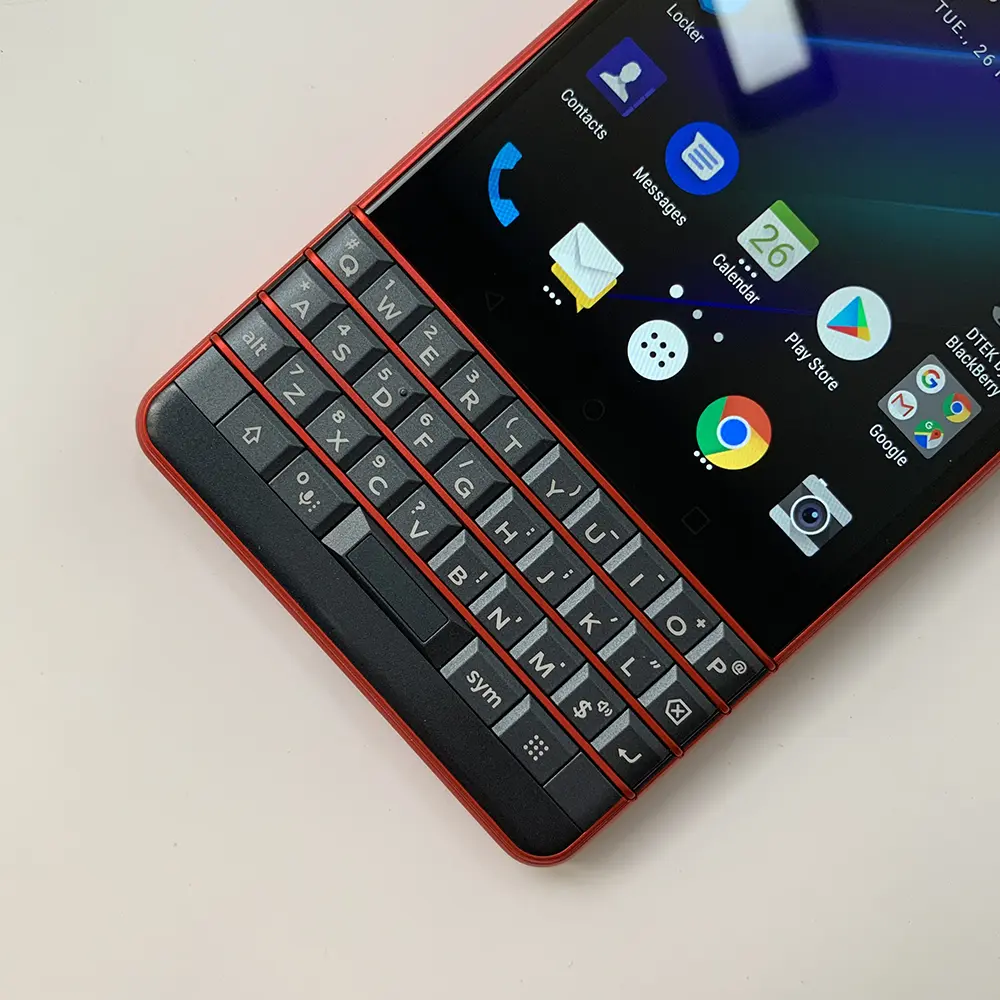 Original BlackBerry Key2 LE 4G Mobile Phone 3GB+32GB 4GB+64GB 4.5'' 13MP+5MP+8MP 4K@30fps Snapdragon 636 Octa Core SmartPhone