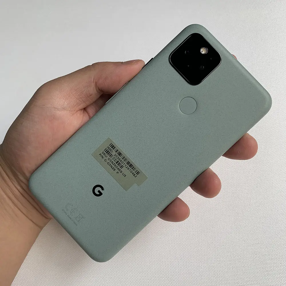 Original Google Pixel 5 5G Mobile Phone 8GB RAM 128GB ROM NFC 6.0" 12.2MP+16MP+8MP  Snapdragon 765G Octa Core Android SmartPhone