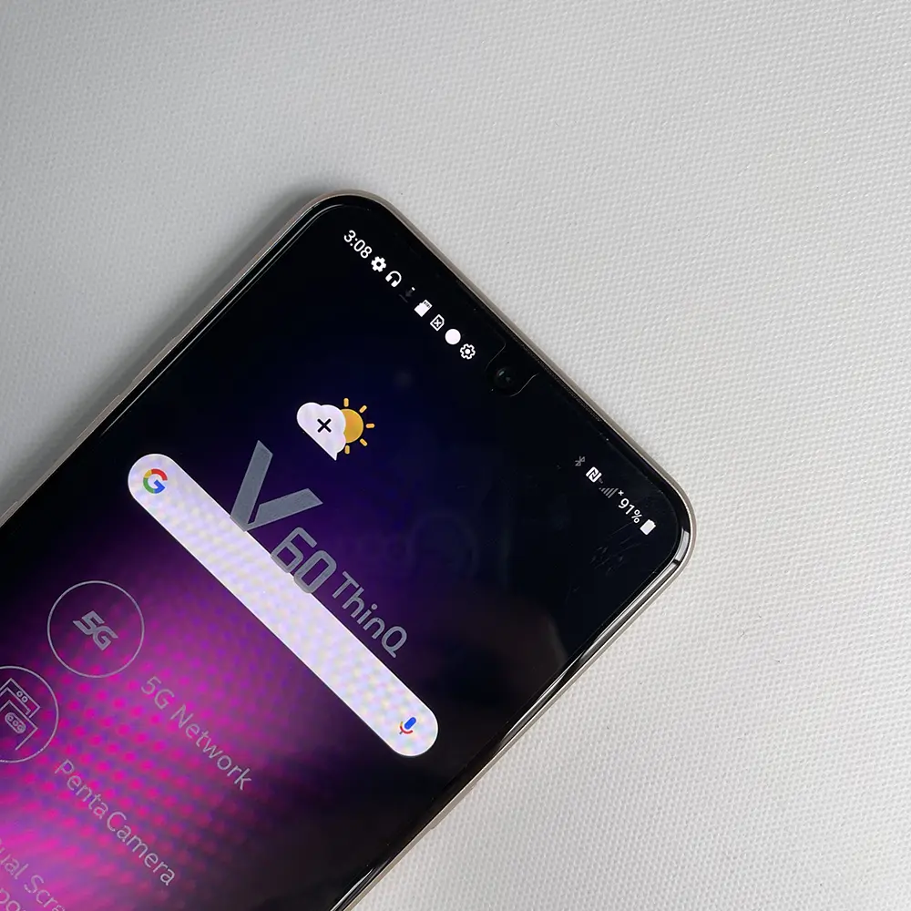 Original LG V60 ThinQ 5G Mobile Phone V600VM V600TM 8GB+128GB NFC P-OLED 6.8'' 64MP+13MP+10MP Snapdragon865 Octa-Core SmartPhone
