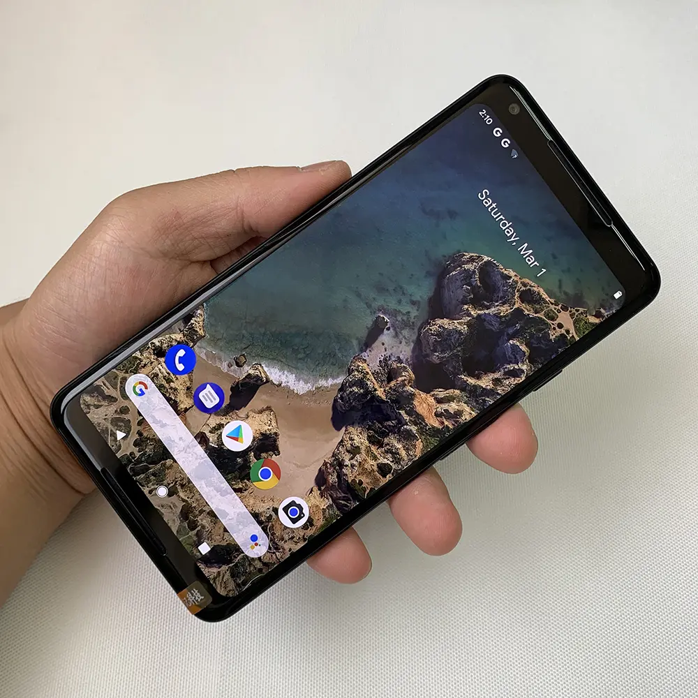 Original Google Pixel 2 XL 4G Mobile Phone Fingerprint 4GB+64GB/128GB 6.0'' P-OLED 12.2MP+8MP Snapdragon 835 Octa-Core CellPhone