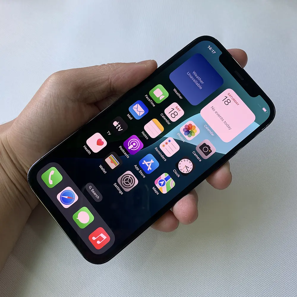 Original Unlocked Apple iPhone 12 Pro 5G Mobile Phone NFC 6GB RAM 128GB/256GB ROM Face ID 6.1'' A14 Bionic Hexa-core SmartPhone